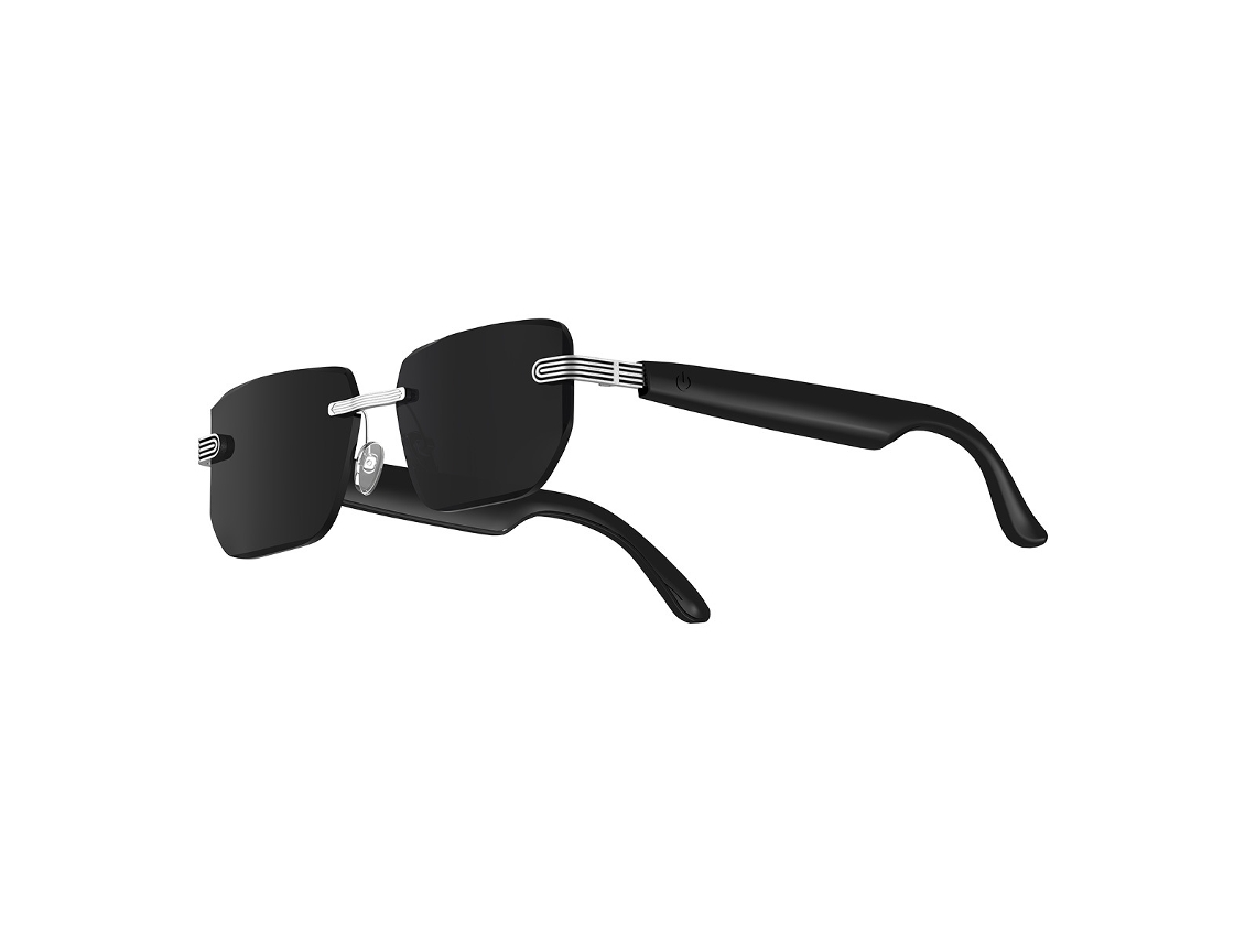Gafas Inteligentes, Reproductor De Música, Traducción En Tiempo Real, Diseño Sin Bordes (negro) Czhhmart