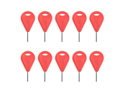 2026-10pcs Llave Para Aleta De Tabla De Surf Future Profesional Con Agujeros Pequeños Llave Hexagonal De Repuesto Accesorio Rojo