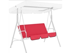 Vlrla-cojín De Columpio De Terraza 3 Asientos Impermeable, Funda Protectora Para Columpio De Jardín