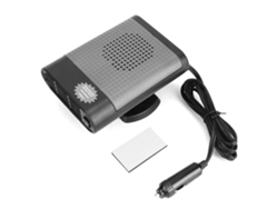HYMNORA Ventilador Calefactor Aniónico 12V 150W para Coche Desempañador de Parabrisas