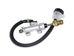 Rear Brake Master Cylinder, Rear Foot Brake, Hydraulic Master Cylinder, Pump Reservoir For Motorcycle, Dirt Bike, Atv (white)