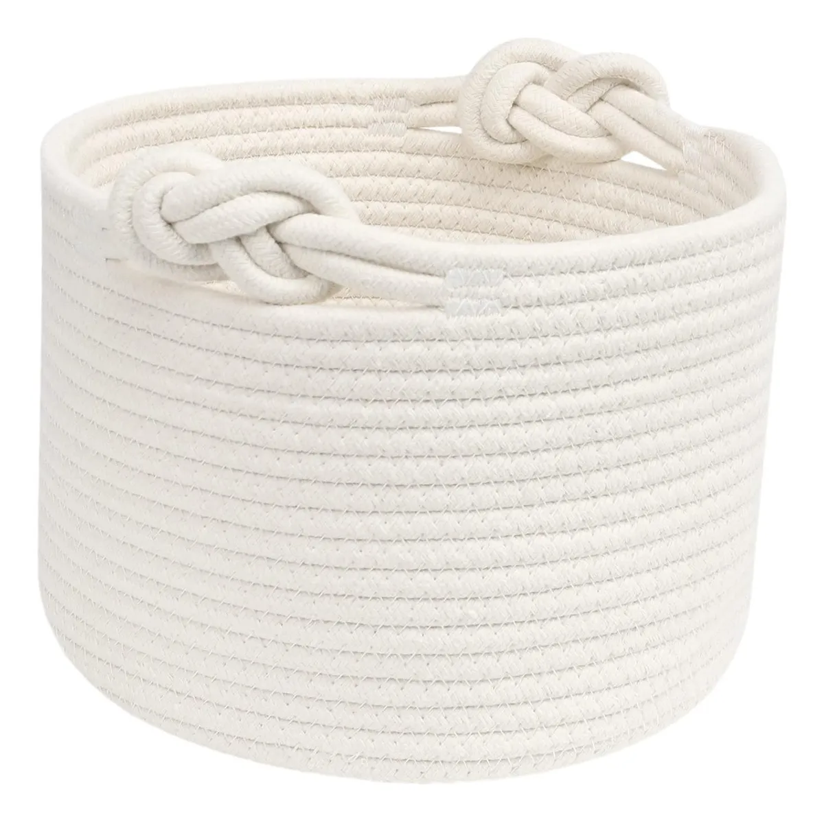 Organizador de tela con cuerda de algodón, Containervayotoy