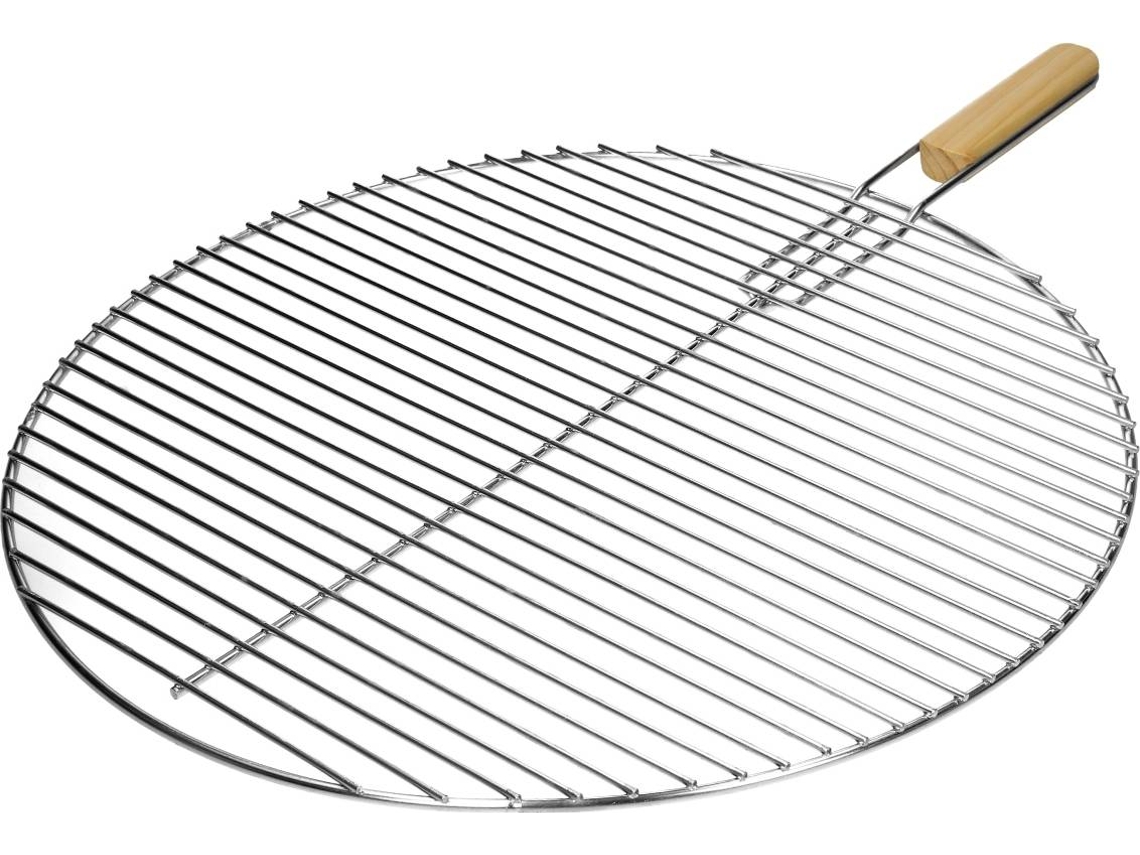 Parrilla ECD Redonda (Gris - Acero Inoxidable - 54.5 cm)