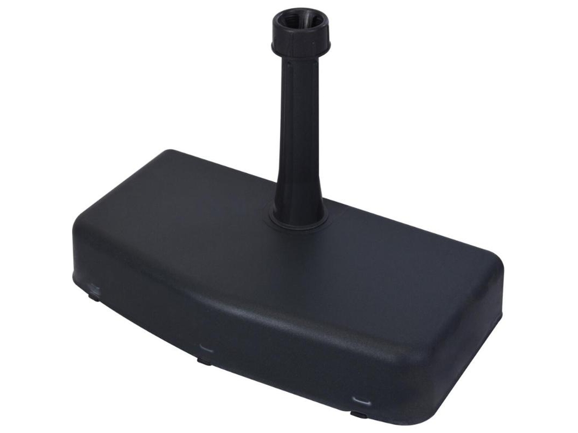 Base parasol mural negra 15 kg