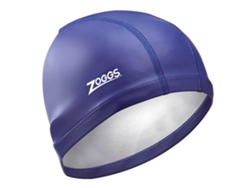 Touca de Natação Revestida de Poliuretano Nylon-Spandex Azulzoggs