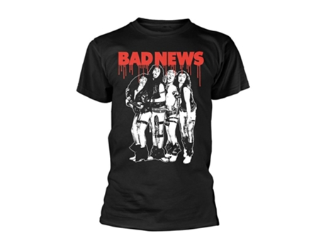 Camiseta ROCKINSTONE Bad News Band (S)