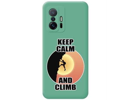 Carcasa Xiaomi 11T 5G / 11T Pro 5G TUMUNDOSMARTPHONE Silicona Líquida Dibujos Verde