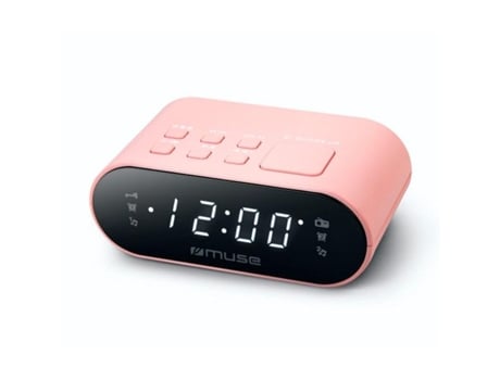 Radio Despertador M-10 Rosa MUSE