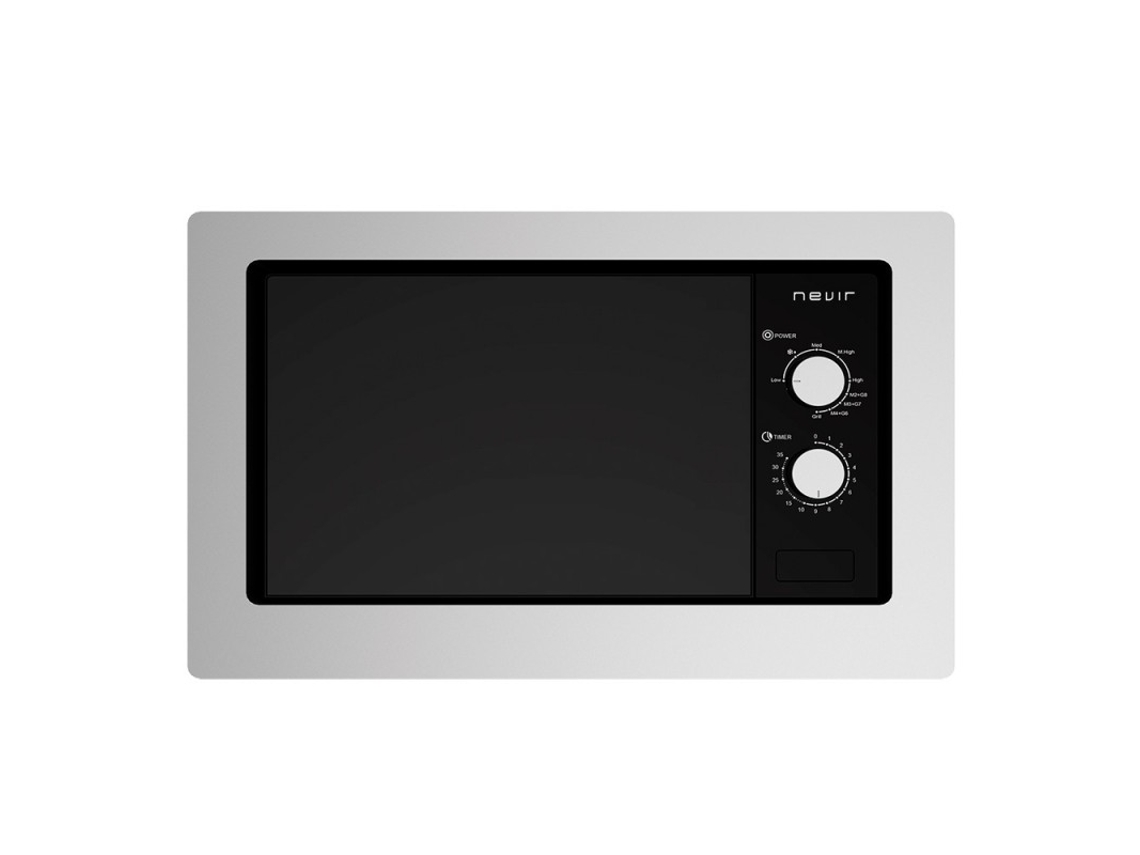 Microondas Integrable NEVIR NVR-6320MEGS Inox Negro 21L
