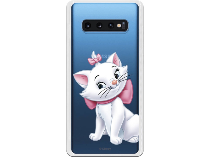 Carcasa Samsung Galaxy S10+ DISNEY Aristogatos Marie Gris