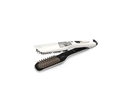 Cepillo Alisador de Cabello 65W PRITECH Ta-1563 Blanco