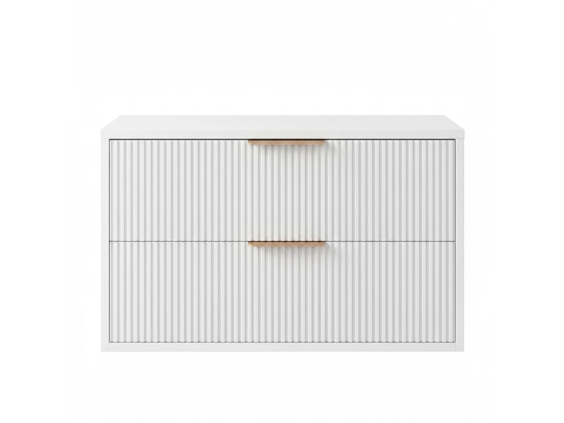 Mueble Bajo Lavabo Rea Mono 80cm White