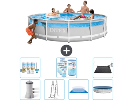 Piscina Tubular INTEX 26722GN-CB44 (13050 L - 427x107cm)