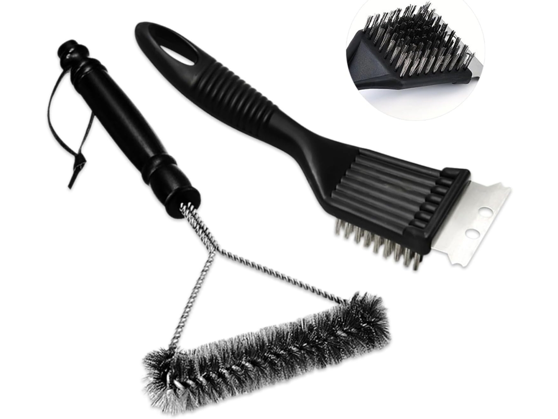 Juego de dos cepillos para barbacoa familiar ZYBLSSBB