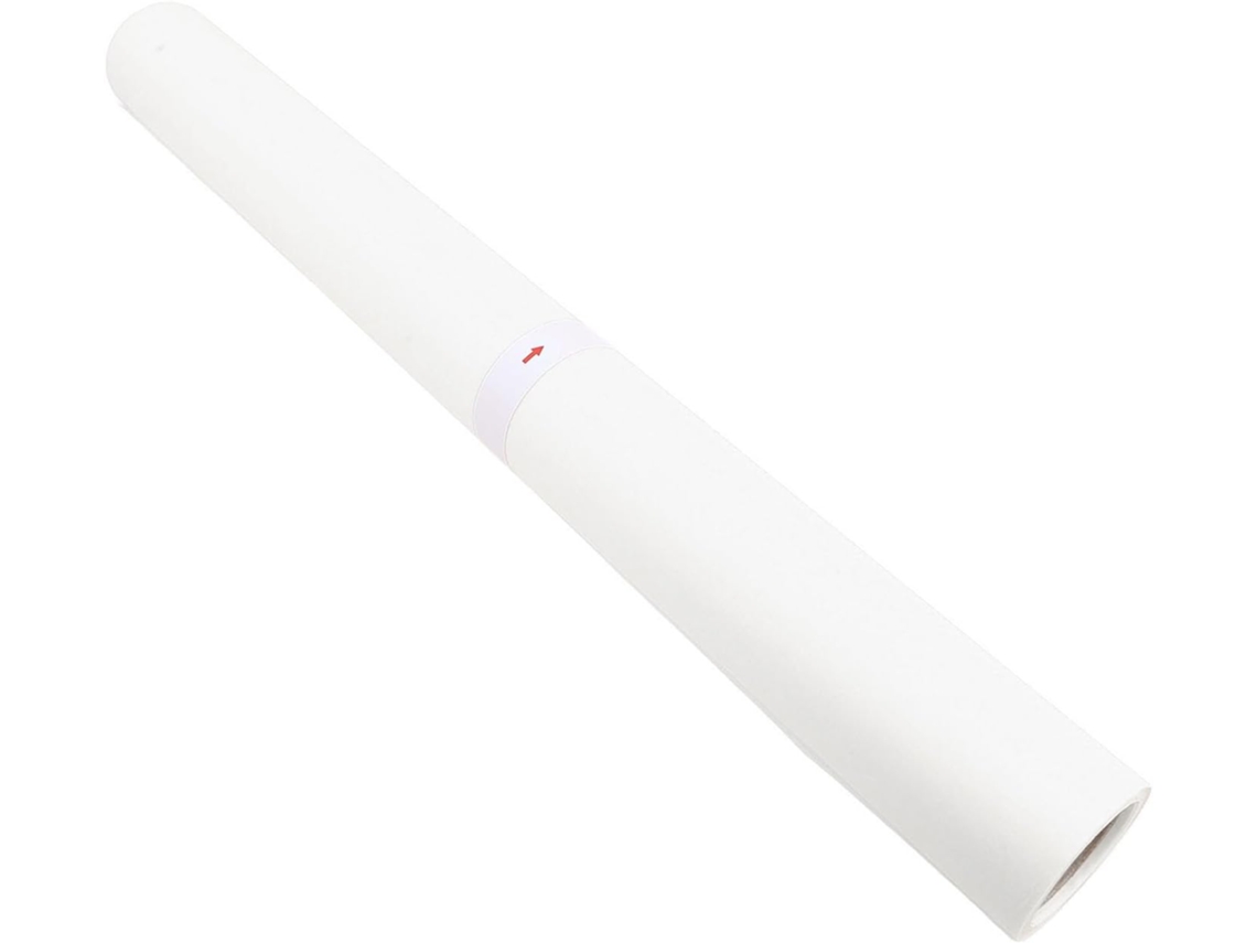 Rollo De Papel De Calco De 12 Pulgadas X 55 Metros, Transparente Con Estampado.