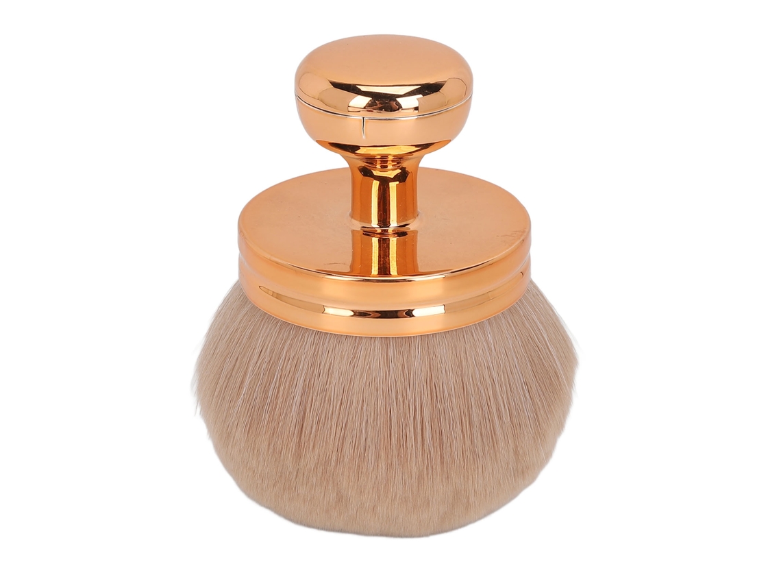 Pinceles De Maquillaje Mushroom Head Para Polvo, Base Y Viajes