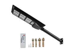 Farola Solar Led De 324 Led, 300 W, Con Control Remoto, Temporizador, Resistente Al Agua, Para Jardí