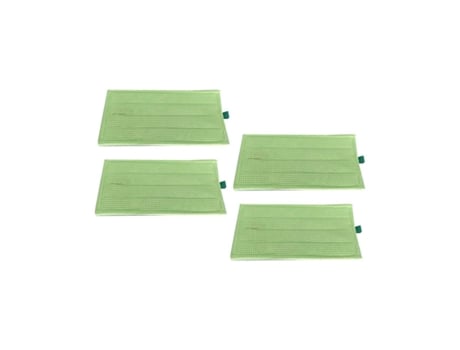 Acessórios de Aspirador 4 paños de fregona para Vorwerk Kobold Sp600 Mf600, repuestos, limpieza en seco y húmedo