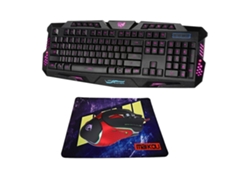Teclado y ratón para juegos con cable USB Everley891