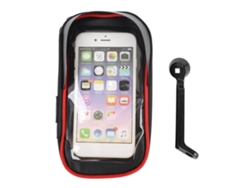 Vlrla-bolsa Delantera Para Teléfono De Bicicleta Impermeable Con Rotación 360°, Diseño De Visera Y Pantalla Táctil, Rojo