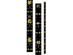 Cinta métrica adhesiva para pesca, 130 cm, herramienta esencial para pescadores. Rosewell (51 pulgadas)