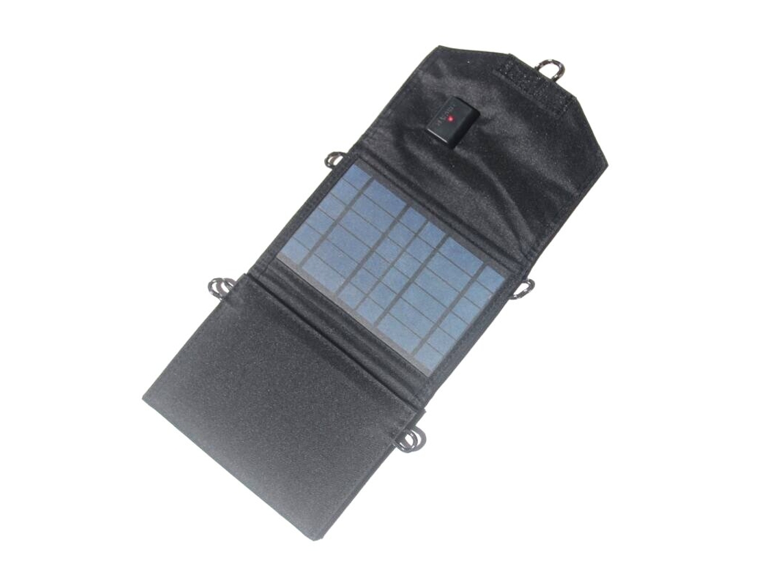 Panel Solar Portátil De 10,5 W Y 5 V, Cargador Solar Usb Plegable