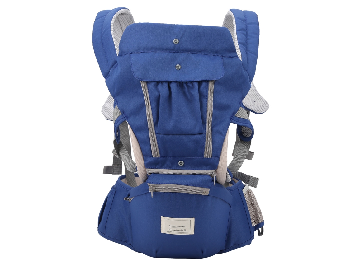 Portabebés Multifuncional Transpirable Y Portátil Para Bebés Y Niños - Azul