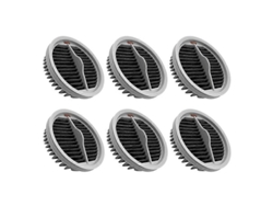 Filtro Hepa Lavable Para Xiaomi Roidmi X20 X30 S2 F8 Storm Pro Gris 6 Unidades