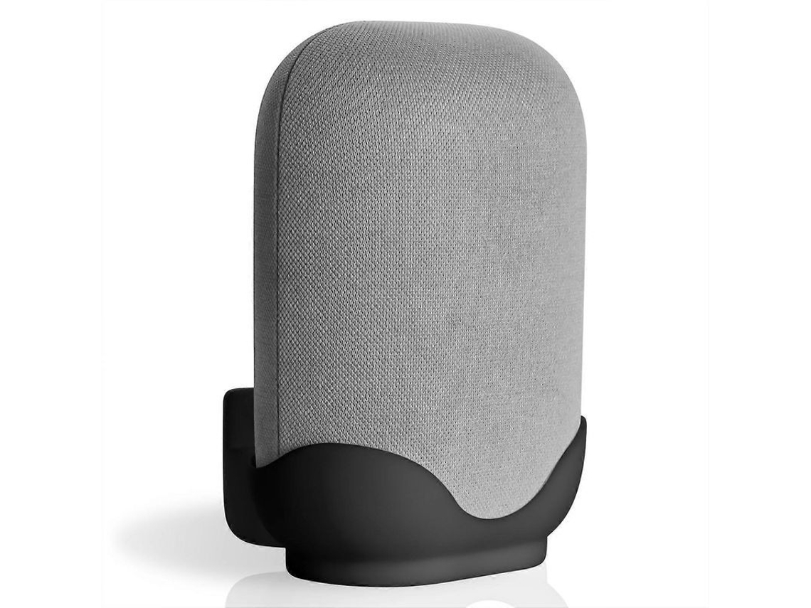 Soporte De Pared Para Google Nest Audio Con Gestión De Cables Integrada, Estante Para Altavoz, Negro.