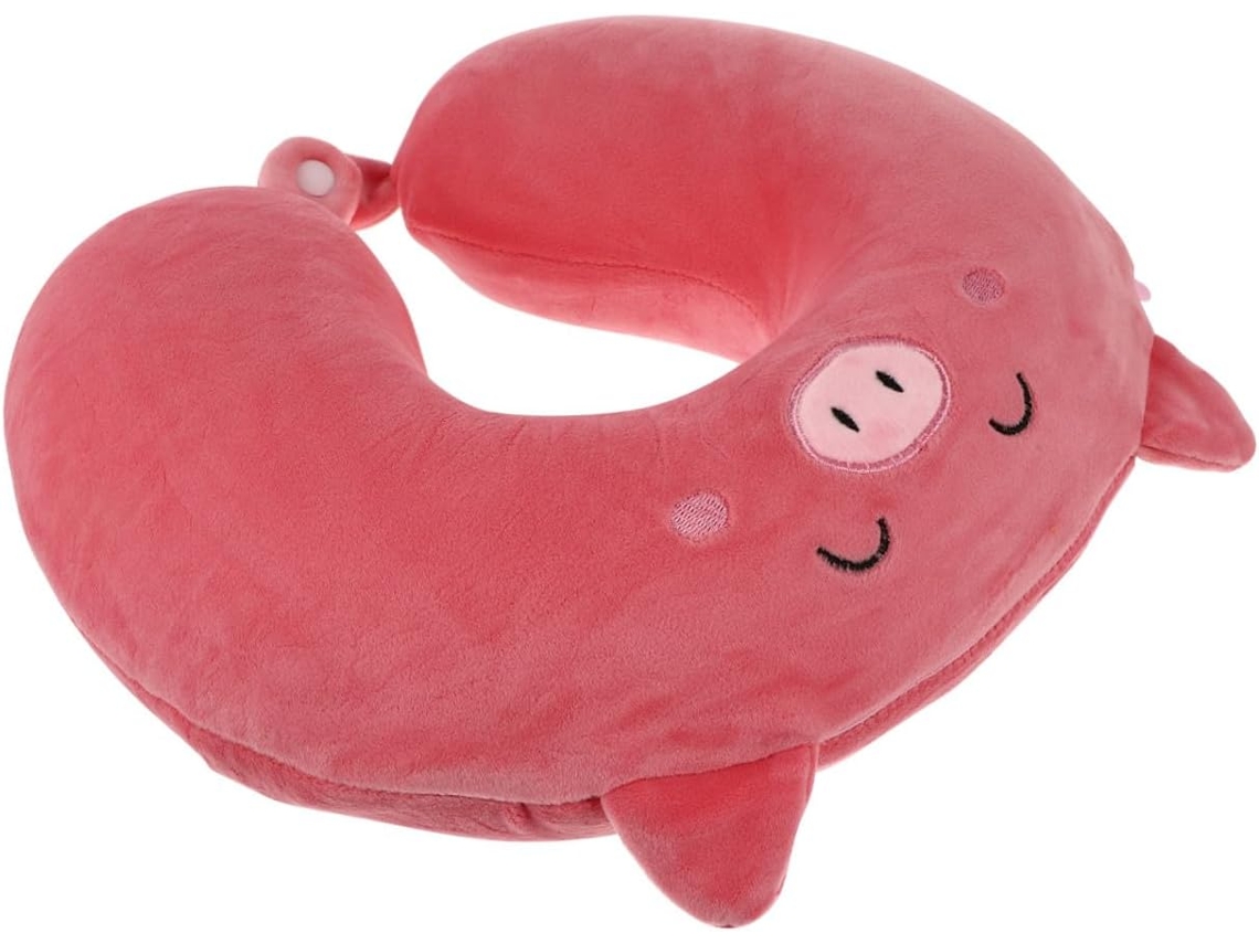 Almohada Suave Cervical Oficina De Viaje En Forma U, Y Mullida, Cojín Ergonómico Soporte Para