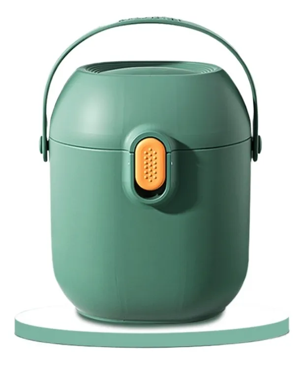 Caja de leche en polvo de gran capacidad con dispensador de lechevayotoy