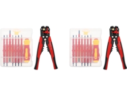 Kit De Destornilladores Para Electricista De 2 Piezas Con Alicates