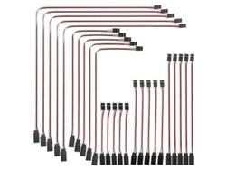 Cable De Extensión Para Servo Estilo Jr (25 Unidades), Cables Para Servo, Conector Macho A Hembra Jr, Cable De Extensión Para Servo Rc.