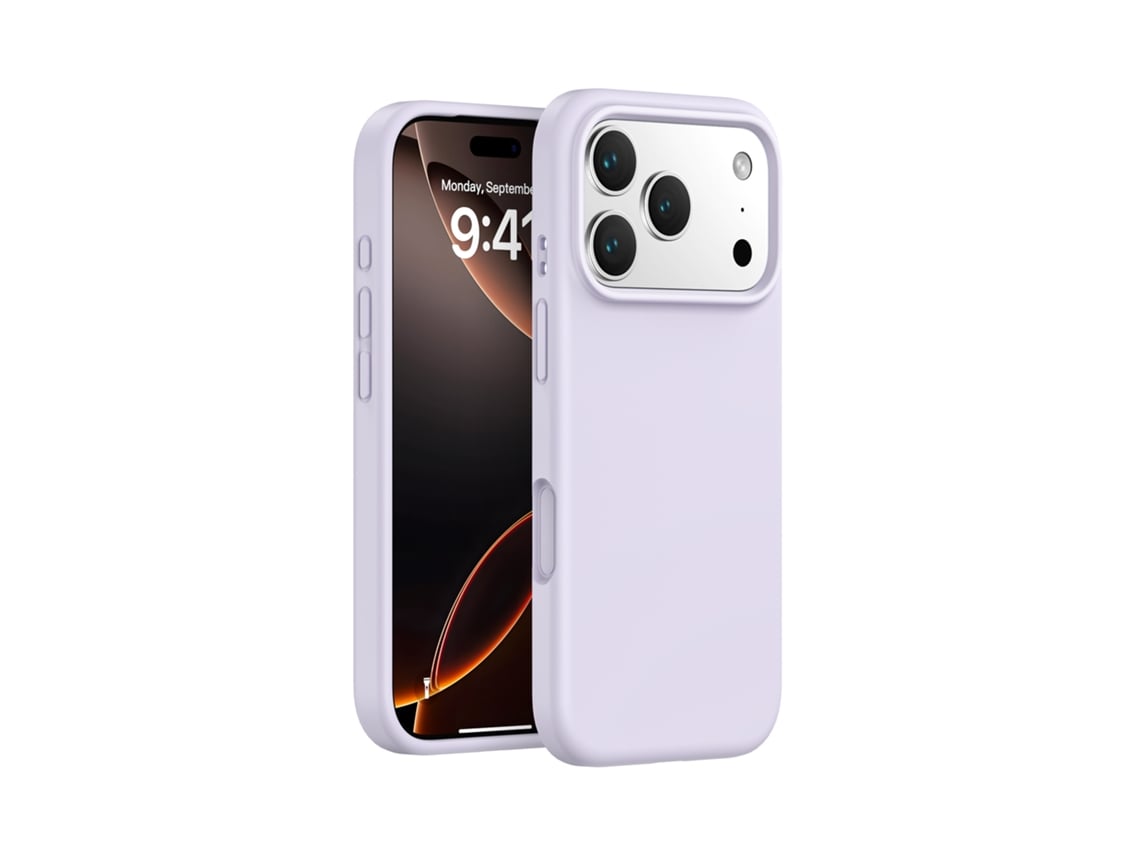 (morado, Iphone 13 Pro Max) Funda De Silicona Líquida Para Iphone, Protección Integral Para El Botón De La Cámara.