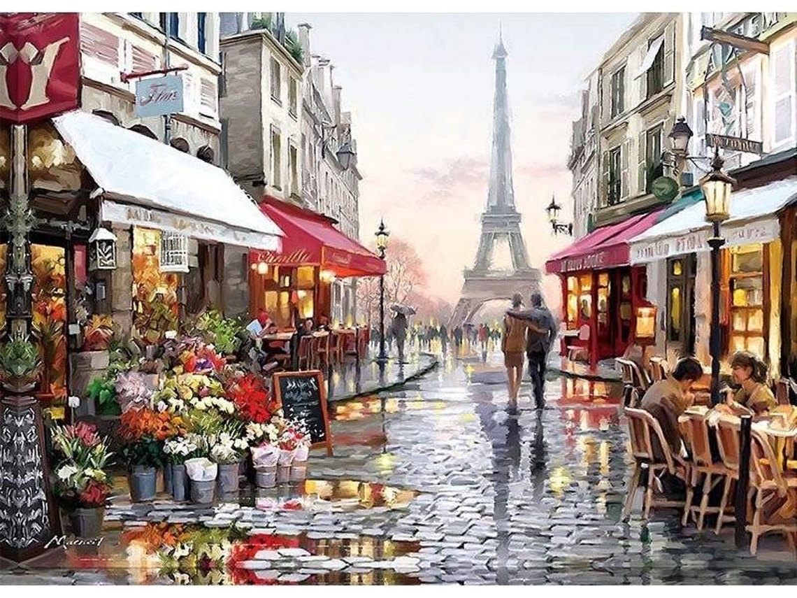 Puzzle CHRONUS Paris romántico (Edad Mínima: 14 años - 1000 piezas)