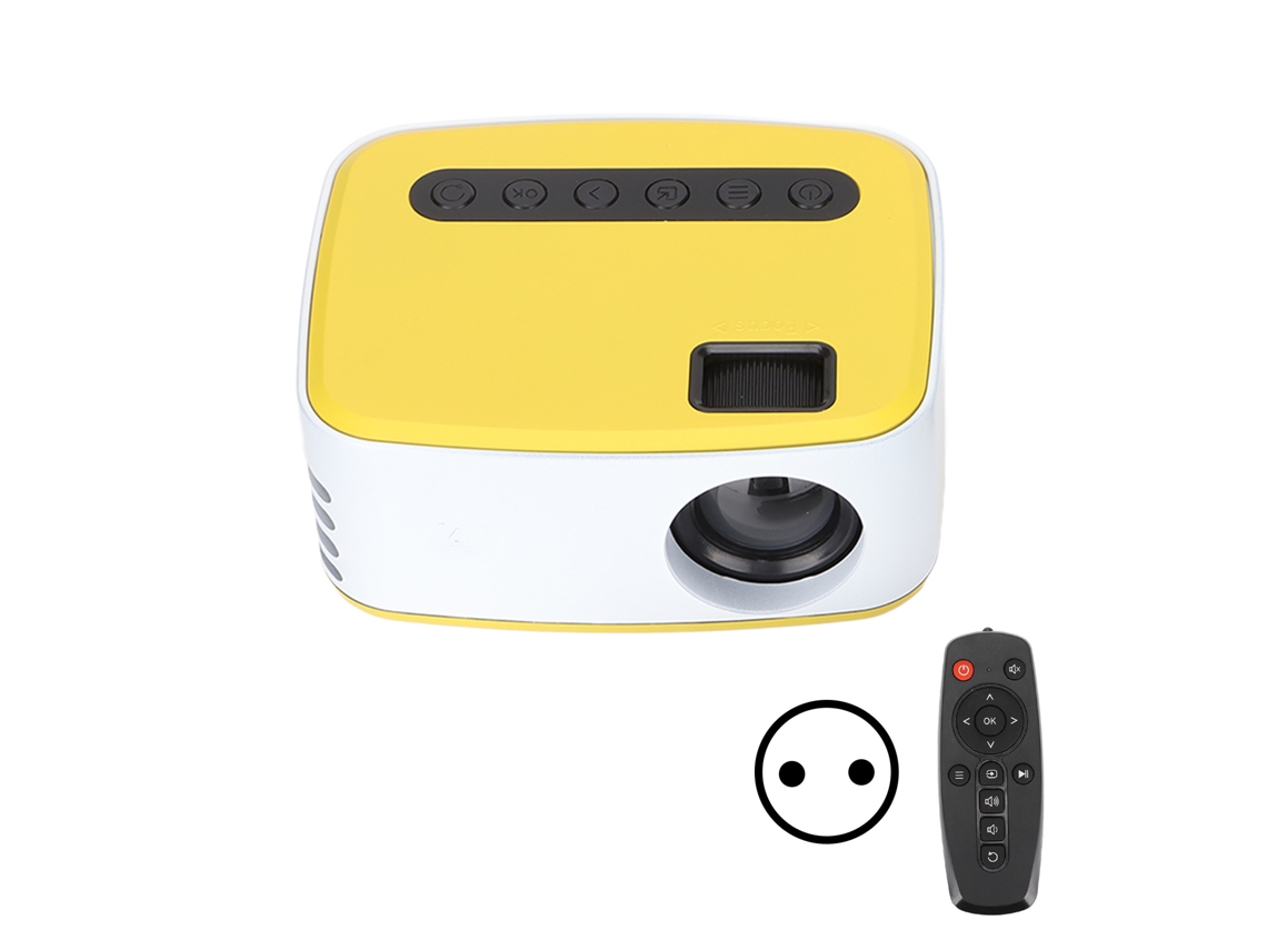Proyector Mini 1080p Hd Video Wifi Portátil Para Películas En Casa Proyector Para Teléfono
