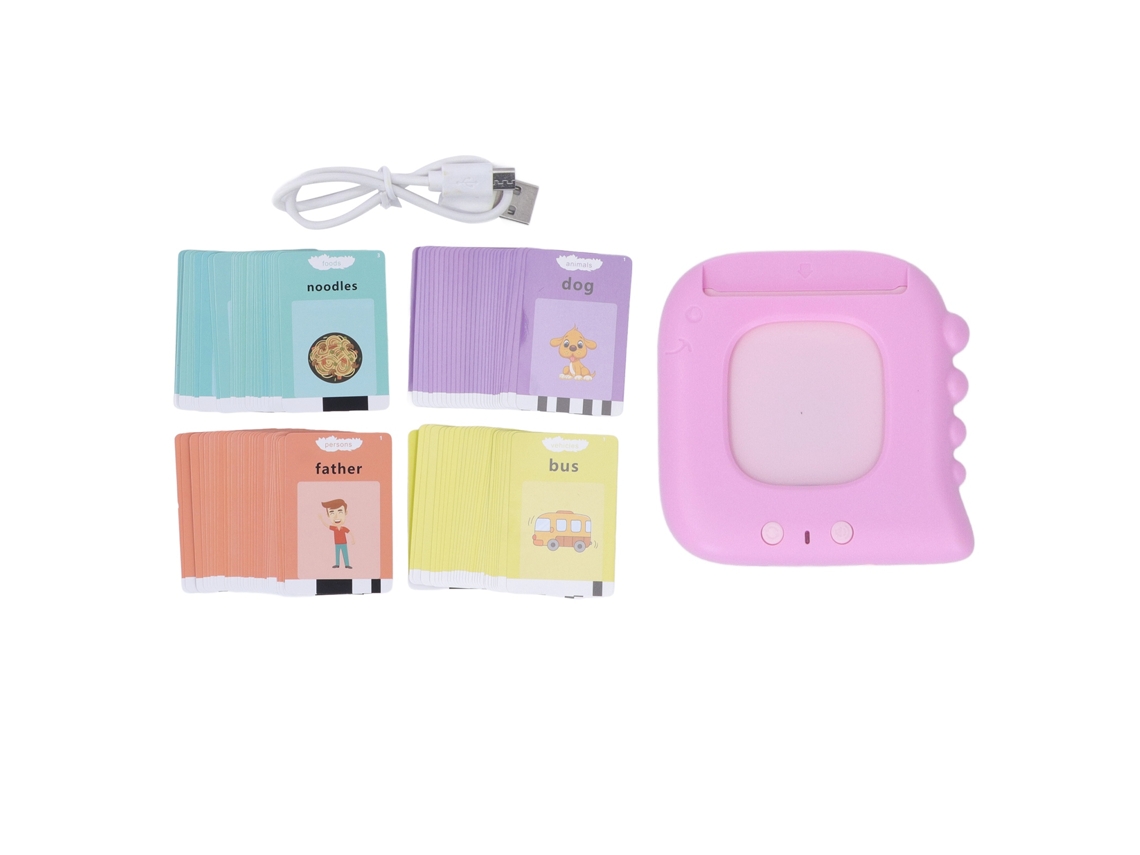 Juguete De Tarjetas Didácticas Parlantes Para Niños, Lector De Tarjetas De 112 Piezas Con Sonido, Educación Infantil Temprana.