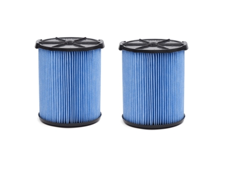 2 piezas para Ridgid Vf5000 reemplaza el filtro de aspiradora de tres capas para alérgenos, polvo fino y suciedad húmedo/seco para aspiradora Ridgid