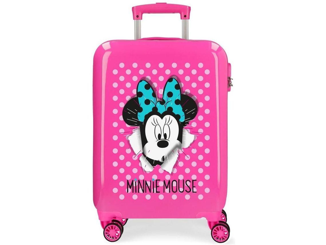Maleta de Cabina DISNEY Minnie Sunny Day Rígida 55cm Fucsia