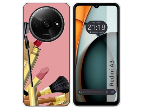 Funda para Xiaomi Redmi A3 TUMUNDOSMARTPHONE Silicona Multicolor