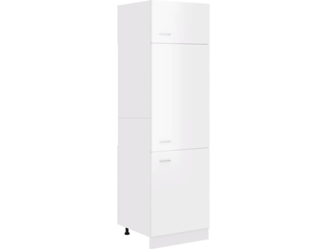 Mueble de cocina VIDAXL Blanco Madera contrachapada (60x57x207)