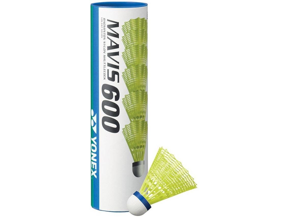 Volante de Bádminton YONEX Mavis 600 77 (6 Units)