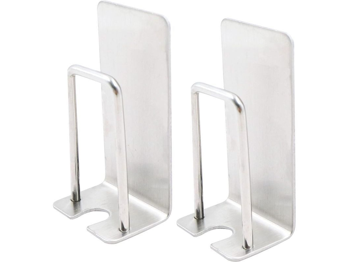 Soporte Para Cepillo De Dientes Y Vaso - Autoadhesivo, No Requiere Taladro, Acero Inoxidable, Multifuncional, Higiénico