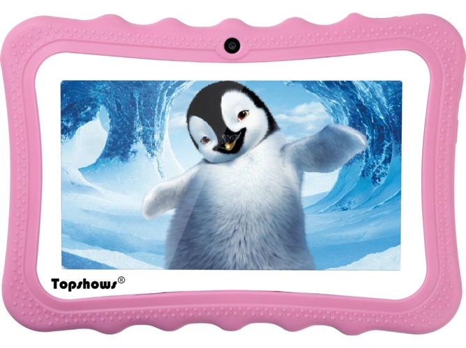 Tablet para Niños TOPSHOWS X1 (7" - 16GB - 1GB RAM - Wi-Fi - Rosa)