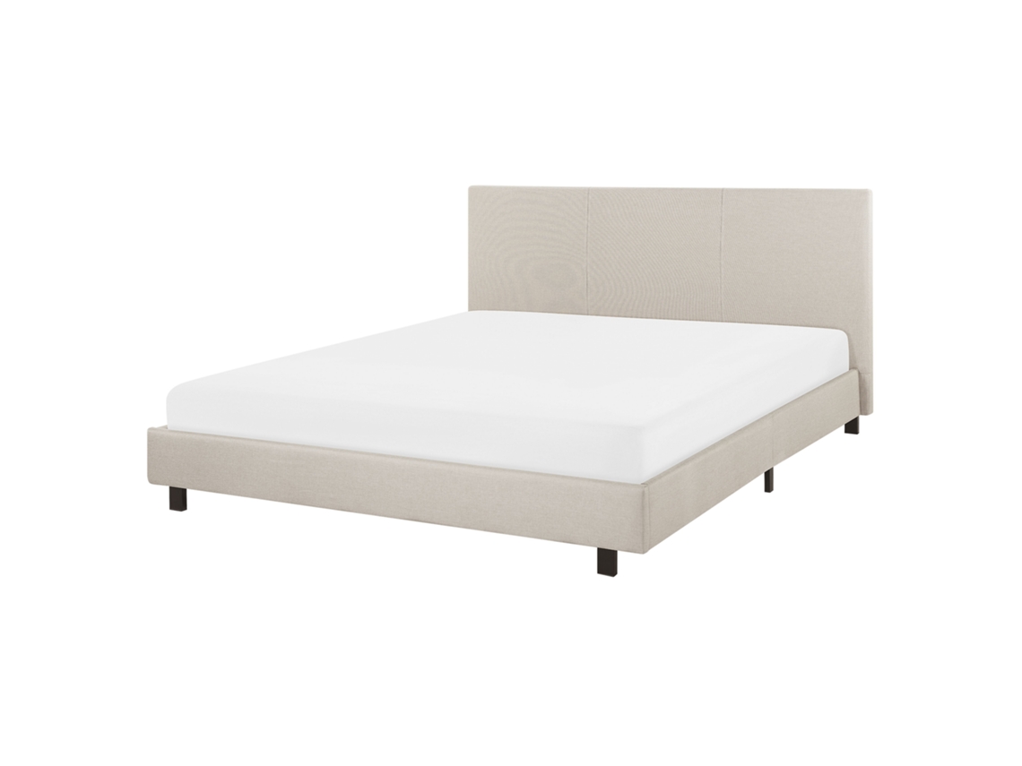 Cama de agua BELIANI Albi de Poliéster Beige 175x211x94