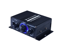 Ak-170 Mini Hifi Amplificador De Potencia De Audio Estéreo 200w+200w Con Entrada Rca