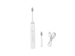 Cepillo de dientes eléctrico vibratorio recargable por USB Nostalgia88 para adultos