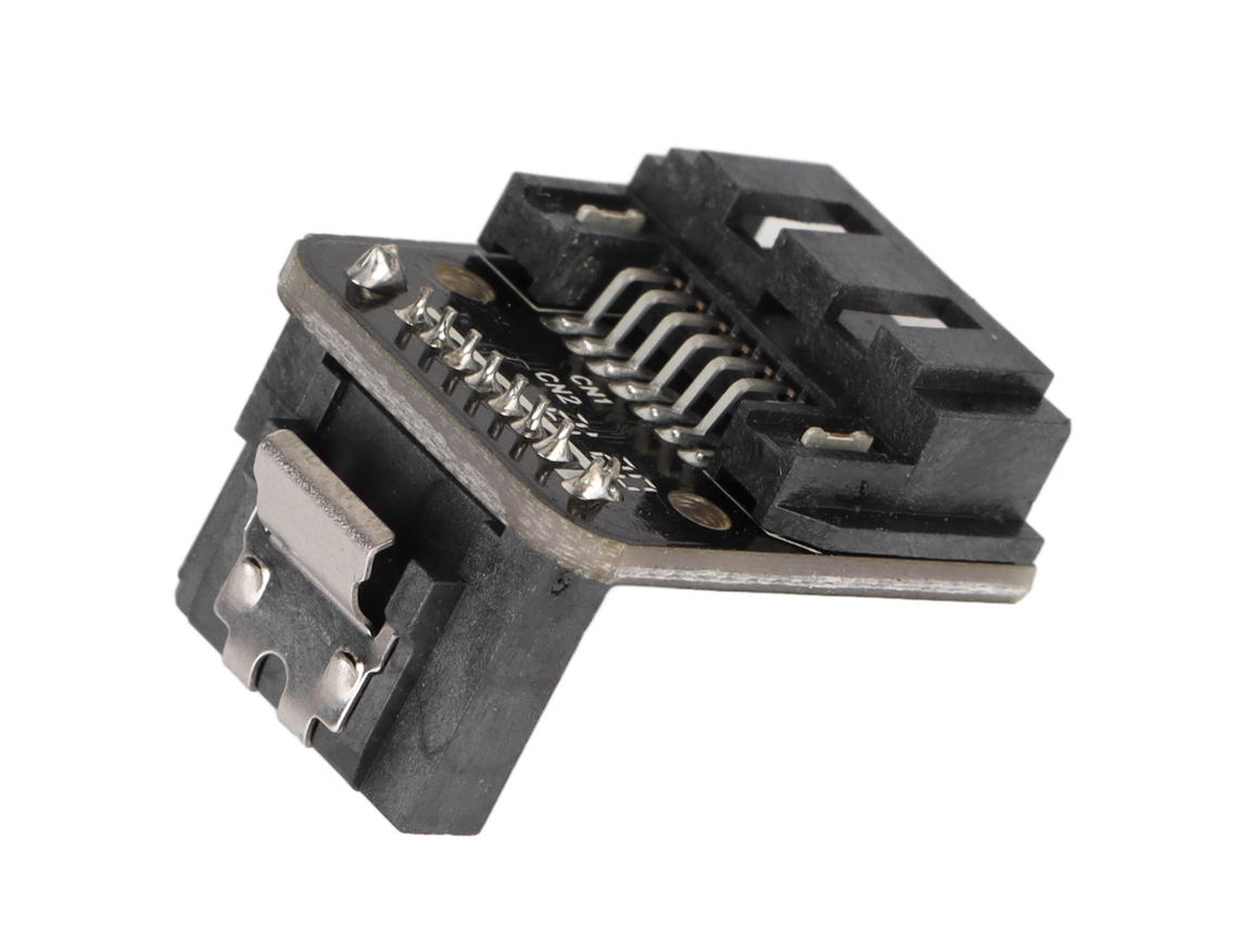 Adaptador Sata De 90° Conector De Placa Base 7pines A Accesorios De Computadora De 90°