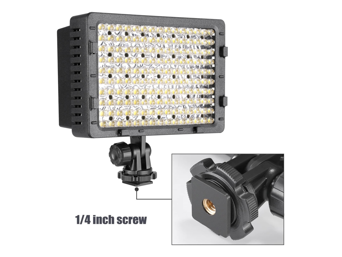 NEEWER Iluminador Universal Multimarca Led Cámara Foto Video Dslr