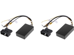 Adaptador Convertidor De Señal 2x Rgb A Av Cvbs Para Cámara De Marcha Atrás De Fábrica Del Golf 6 Cc